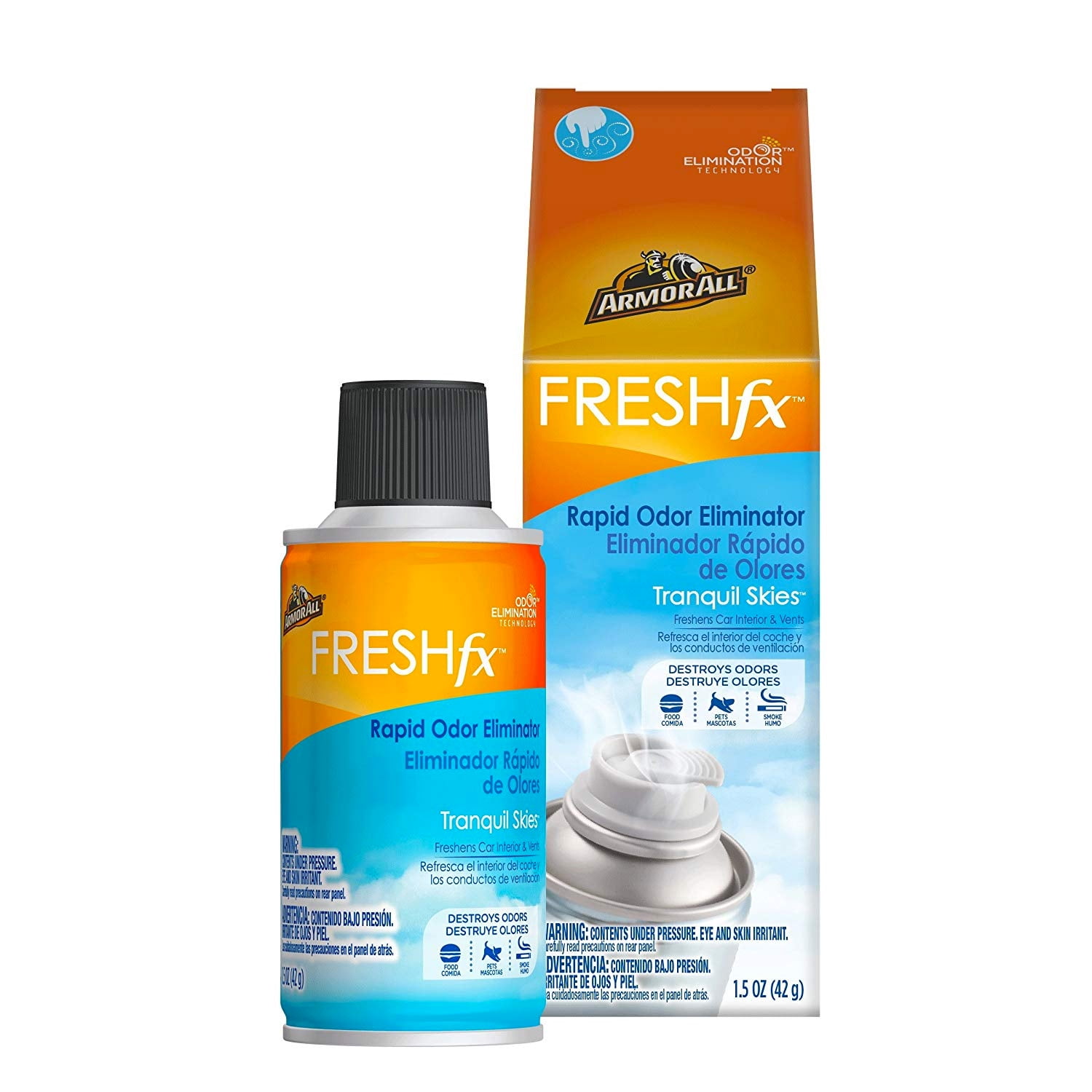 FreshFX Armor All Fogger Rapid Odor Eliminator 1.5 Oz. Car Bomb Spray