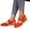 Orange, variant on Orthopedic Sandals With Arch Support for Women Wedge, Summer Casual Closed Toe , Low Heel Sandals Dressy Comfortable Walking Ankle Strap Wide Width Sandal