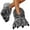 Grey, variant on Oyedens Fuzzy Animal Paw Slippers for Women Men Dinosaur Claw House Shoes Plush Fluffy Home Slippers
