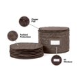 thumbnail image 4 of Covermates Keepsakes - Dish Storage - Padded Protection - ID Window - Stain Resistant - Machine Washable - China Storage, Bronze, 4 of 4