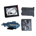 thumbnail image 4 of Mini submarino de control remoto de seis vías con carga, submarino nuclear, barco de control remoto eléctrico, modelo de lancha rápida inalámbrica, 4 of 5
