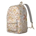 thumbnail image 2 of Cottagecore Fungi Backpack, Durable School Bag Featuring Vintage Mushroom and Magical Forest Design, 2 of 5