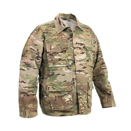 MultiCam Camouflage BDU Shirt, Military Fatigues