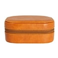 thumbnail image 6 of Household Essentials Vegan Leather Travel Jewelry Organizer Box, Caramel Color, 6 of 13