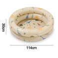 thumbnail image 2 of Inflatable Kiddie Pools, Baby Swimming Pool , Summer Fun for Kids Dinosaur Water Pool Pit Ball Pool Indoor&Outdoor, 2 of 5