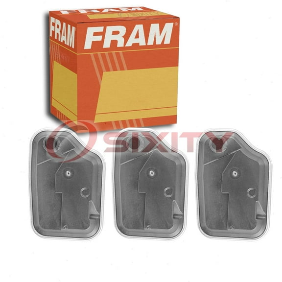 3 pc FRAM FT1210 Automatic Transmission Filter Kits for 24210956 F6RZ-6A666-AA HV193 P1263 PC373 Fluid Service Kits Fits select: 2000-2011 FORD FOCUS, 2004-2009 MAZDA 3