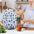 thumbnail image 3 of HELLHERO Lightweight Kitchen Accessories with There is only one dust cover Hand Strap 15.94"H x 9.45"L x 7.28"W, Blueberry Stripe Sky, 3 of 6