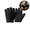 Black, variant on Breathable Half Finger Gloves for Fitness & Cycling - Non-Slip Palm, Reinforced Protection, Adjustable Wrist, Comfortable Multi-Scenario Workout Gear