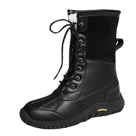 

Ediodpoh Cotton Boots Booties Boots Shoes for Women Snow Long Knee Hign Boots Women s Boots Woman Shoes Black 9