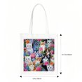 thumbnail image 3 of COMIO Panda Canvas Bags Tote Bags,Large Women Casual Laptop Shoulder Bag Shopping Grocery Work Travel, 3 of 5