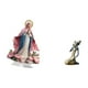 thumbnail image 5 of Adorno acrílico independiente para mesa, con base, ideal para fiestas, hogar, estantería, festivales, dormitorio. Estatua de mujer tribal africana, he, 5 of 8