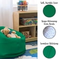 thumbnail image 4 of Softscape 10477-GN 26 in. Classic Junior Bean Bag - Green, 4 of 7