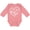 Mauve, variant on Inktastic I Love My Nana and Papa in White Chalk Heart Boys or Girls Long Sleeve Baby Bodysuit