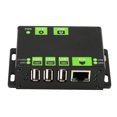 thumbnail image 4 of 7 Ports Industriel USB Hub, ESD & Protection contre les Surtensions, Stable & Fluent, Port Ethernet RJ45, Stabilité de la Puissance, Protection Multiple, Indicateurs LED, USB 2.0, 4 of 7