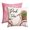 A, variant on Sm:)e Bicycle Tulips Hello Spring Throw Pillow Covers Set of 2,18x18 Inch,Pink