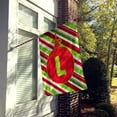 thumbnail image 2 of Carolines Treasures CJ1039-FLAG-PARENT Christmas Oranment Holiday Letter Z Monogram Initial Flag CJ1039  multicolor, 2 of 2
