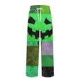 thumbnail image 5 of QWKLEAJ Halloween Pajama Pants Men Skull Print Lounge Sleepwear Casual Pocket Trousers Comfy Holiday Nightwear Novelty Graphic Bottom, 5 of 6