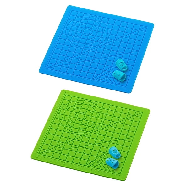 Square Silicone Tracing Templates Mat for Art and Craft Projects