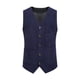 thumbnail image 1 of Mens Botón de la Camisa de la Moda Sólida Impresión Retro con Bolsillos, Tanques sin Mangas Blusa Poliéster, 1 of 9