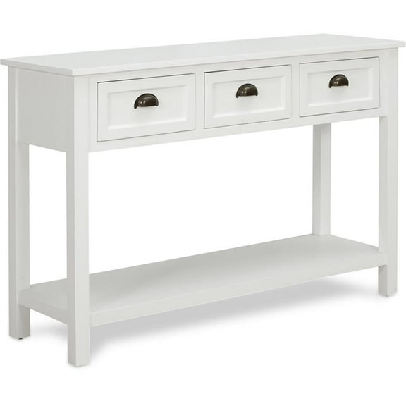 Finch Lockwood Console Table White