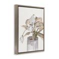 thumbnail image 3 of Stupell Industries Potted Medinilla Magnifica Brown Framed Floater Canvas Wall Art design by Errico & Slyp, 21 x 17, 3 of 9