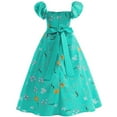 thumbnail image 2 of Girls Giselle Princess Dress Short Sleeve Halloween Magic Skirt for 3-10 Year, 2 of 7