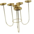 thumbnail image 4 of Candelabros Candelabros Granja Casa Velas Soporte Candelabro de metal para velas de oración Comedor Inauguración de una casa Velas cónicas 6 cabezas 255cmx21cm, 4 of 8