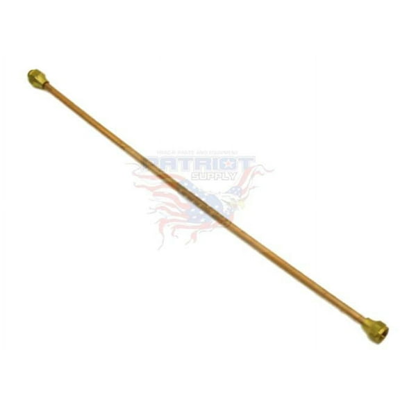 Crown 40454 Oil Burner Nozzle Line (Oil Line) 3/16" Flare X 3/16" Flare X 12" Length