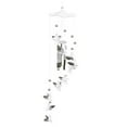 thumbnail image 2 of LHWEN Decoration Chime Pendant Angel Wind Chime Warm-Up Home Creative Wind Decor Indoor Outdoor Gift for Friends and Family Patio Garden Backyard Calming Tones Stress Musical Ornament Gold Silver, 2 of 8