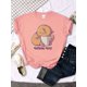 thumbnail image 3 of Camisetas gato está mirando la taza encantadora camiseta estampada para mujer estilo gótico coreano ropa de mujer divertida camiseta Vintage para mujer, 3 of 5