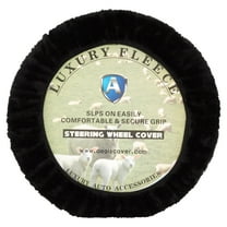 Aegis Cover Luxury Fleece Steering Wheel Cover