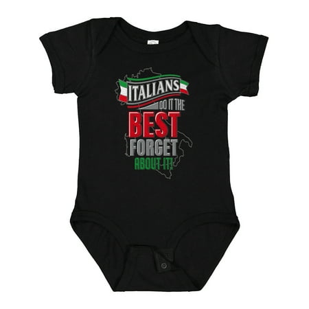 

Inktastic Italians Do It Best Gift Baby Boy or Baby Girl Bodysuit