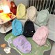 thumbnail image 2 of Cute Aesthetic Backpack for Girls, Solid Color Backpack Lightweight Backpack, for Travel, Work, 2 of 4