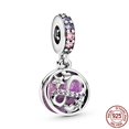 thumbnail image 1 of Abalorios de plata de ley 2023 100% para mujer, cuentas colgantes compatibles con pulsera Pandora Original, collar, joyería Diy, para hacer regalos, 925, 1 of 4