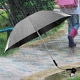 thumbnail image 1 of Sombrilla para cochecito de bebé, protección solar, ligera, toldo universal, sombrilla para cochecito de bebé, de bebé, bicicleta Gris, 1 of 10