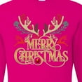 thumbnail image 4 of Inktastic Reindeer Christmas Long Sleeve T-Shirt, 4 of 5