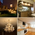 thumbnail image 4 of 5-Watt (60W Equivalent) E11 Mini-Candelabra Base LED Bulbs, Halogen Replacement Lights for Ceiling Fan, Chandelier, Cabinet Lighting, 120V, 3000K, 450 Lumens, Dimmable, 4-Pack, 4 of 4