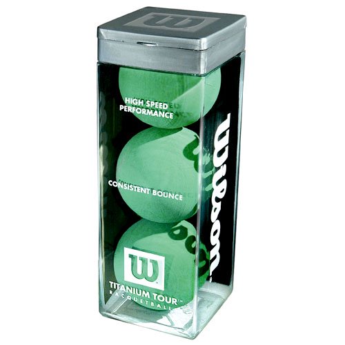 Wilson Titanium Tour Racquetball Balls