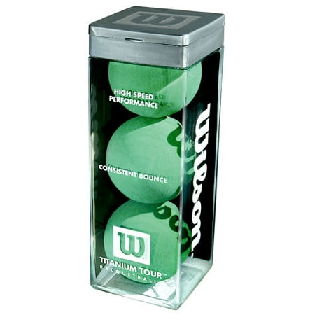 Wilson Titanium Tour Racquetball Balls