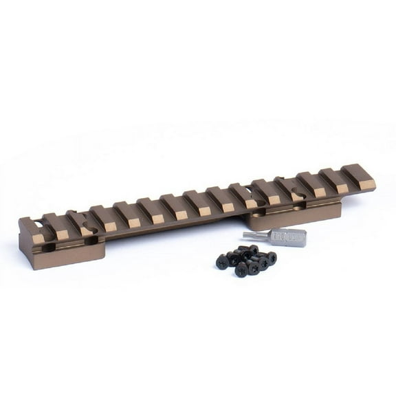 HD Browning X-Bolt SSA Picatinny Rail scope mount 0 MOA Bronze