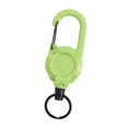 thumbnail image 2 of Almencla Porte-Clés Rétractable 23.6 Pouces Porte-Badge en Acier pour Randonnée Pêche Vert, 2 of 8