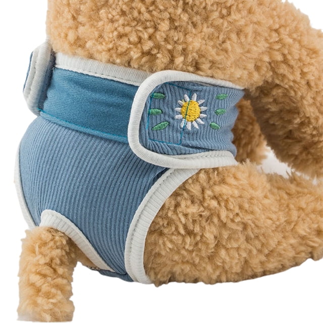 Pantalones Fisiológicos Suaves Para Mascotas, Pañales Ajustables Para Perros Femeninos, Pantalones Sanitarios Para Mascotas A Prueba De Fugas seitruly PT002712-12