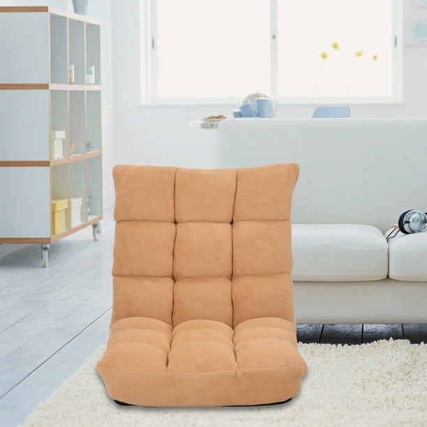 Floor Sofa Chair Floor Futon Sofa Bed Folding Reading Video Gaming Floor Lounger Chair Multi Function Backrest Adjustable Floor Lazy Sofa Bed Portable Floor Cushion Chair Sofa Yellow Y0856 Walmart Com Walmart Com