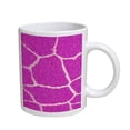 thumbnail image 1 of KuzmarK Coffee Cup Mug 11 Ounce -  Giraffe Skin Pink Sparkle, 1 of 1