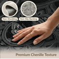 thumbnail image 6 of ODIKA 2'x3' Washable Throw Rug Goth Distressed Vintage Abstract Ornate Moth Traction Boho Gothic Refined for Hallway, Study Room, Non-Slip Low Profile, Flatwoven, 6 of 7