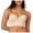 Beige, variant on Wireless Comfort Bra for Women - Everyday Lightly Lined Underwear for All Day Ease and Style 2PCS Black,34F