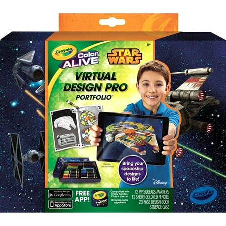 Crayola Virtual Design Pro Star Wars Crayola Color Alive Virtual Design Pro, Star Wars