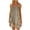 Khaki A, variant on Clearance Horkkom Summer Dresses for Women 2025 Beach Floral Print V Neck Mini Dresses Casual Hawaiian Sundress