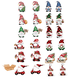 thumbnail image 1 of "24 Pzs Adornos De Madera De Gnomo Belug De Árbol De Navidad Enano ", 1 of 5