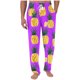 thumbnail image 1 of Pantalones largos para hombre con estampado de cintura elástica y bolsillo con cordón, pantalones largos de poliéster para hombre, 1 of 5